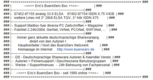 Eric's BueroServ Box